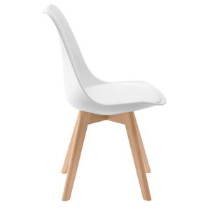 Chaise Skandi (Lot de 2) Blanc