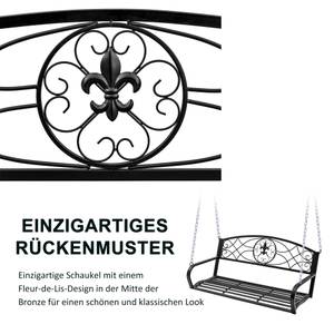 Hängebank 84A-098 Metall - 63 x 58 x 132 cm