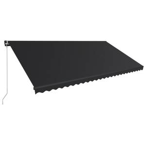 Auvent rétractable 3007204-1 Anthracite - 300 x 1 x 600 cm