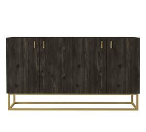 Sideboard 4 Türig Braun - Holzwerkstoff - 150 x 84 x 37 cm