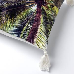 Coussin décoratif Barbados Blanc - Textile - 45 x 45 x 45 cm