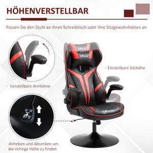 Gaming Stuhl ergonomisch 921-358RD Rot