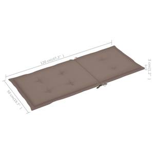 Gartenstuhl (6er Set) 3007487-3 Taupe