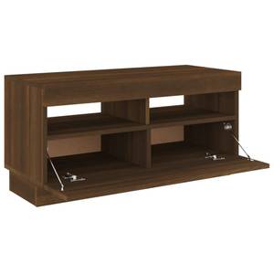 Meuble tv 3009233 Marron foncé - Largeur : 80 cm