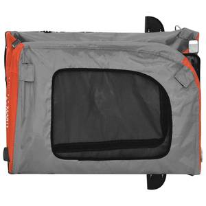 Remorque vélo pour chien 3028770-1 Orange - 134 x 74 x 69 cm