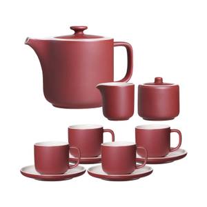 Teeservice Jasper 11er Set Violett - Rot