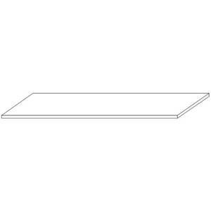 Tablettes amovibles L/H/P 98,6 / 1,6 / 50 cm pour les largeurs 202 et 301 cm