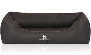 Orthopädisches Hundebett Tampa Schwarz - 75 x 25 x 105 cm