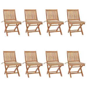 Gartenstuhl (8er Set) 3016491-4 Beige