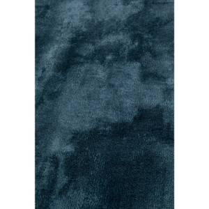 Hochflorteppich Cosy Ocean Baumwolle / Viskose - Blau - 240 x 170 cm