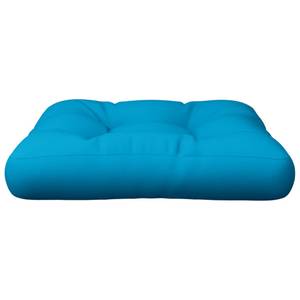 Coussin de palette 3007234-2 Bleu - 60 x 60 cm