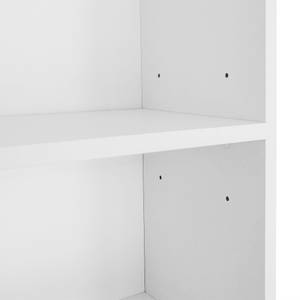 Highboard BuffetZoom Ⅶ Weiß - Holzwerkstoff - Metall - 100 x 180 x 40 cm