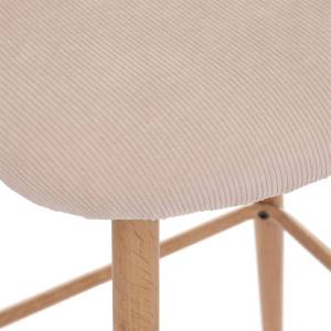 Barstuhl CELESTE Beige - Metall