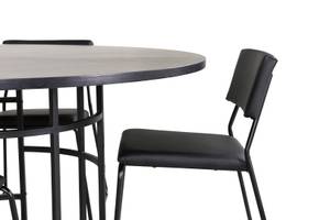 Essgruppe Copenhagen (5-teilig) Braun - Massivholz - 140 x 74 x 140 cm