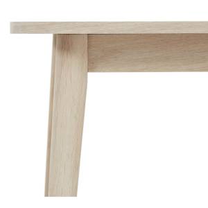 Rechteckiger Couchtisch Nyborg Natur Braun - Massivholz - Holzart/Dekor - 125 x 52 x 70 cm