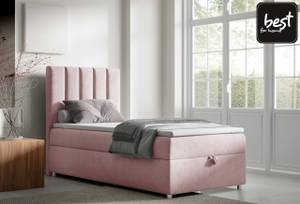 BOXSPRINGBETT mit Bettkasten Trinity K10 Pink - Tiefe: 70 cm