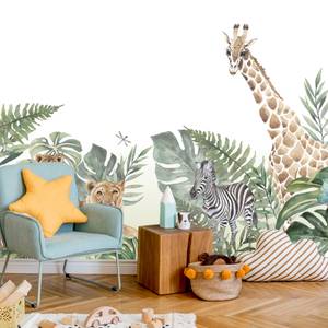 Papier Peint ANIMAUX Plantes Tropicales 400 x 280 x 280 cm