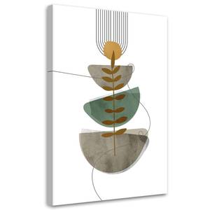 KUNSTDRUCK Botanical Stacked Shapes 60 x 90 cm