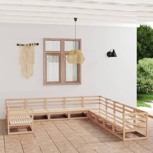 Salon de jardin (lot de 11) 3009724-1 Bois