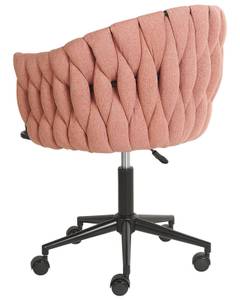 Bürostuhl MILAN Pink - Textil - 61 x 78 x 58 cm