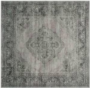 Kurzflorteppich Olivia Blau - Textil - 185 x 1 x 180 cm