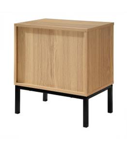 Nachttisch 2 Schubladen Beige - Holzwerkstoff - 29 x 51 x 45 cm
