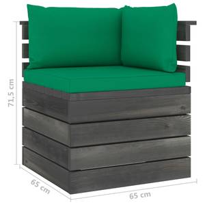 Garten-Lounge-Set (5-teilig) 3005334 Grün