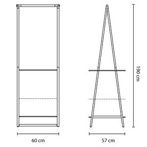 Linn Clothes Rack Schwarz