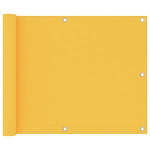 Écran de balcon 3016497-4 Jaune - Profondeur : 75 cm