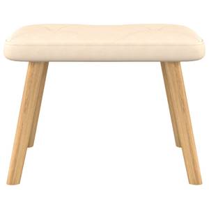 Chaise à bascule avec tabouret 3010050-2 Crème