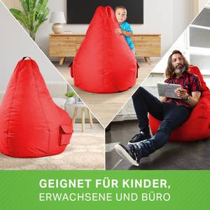 Gaming Sitzsack Lounge Chair "Cozy" Rot