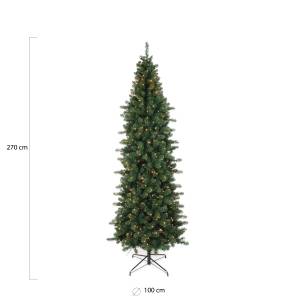 Weihnachtsbaum Samson mit LED 100 x 270 x 100 cm