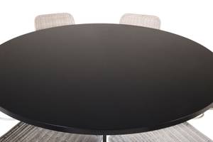 Essgruppe Copenhagen (7-teilig) Braun - Massivholz - 140 x 74 x 140 cm