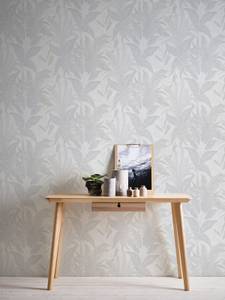 Stories of Life Tapete Floral 565 Gold - Grau - Weiß - Kunststoff - Textil - 53 x 1050 x 1 cm