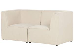 Modulsofa LEMVIG 2-tlg Beige - Creme - 166 x 83 cm