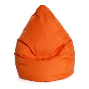 Pouf a sacco Brava L - Tessuto piatto - Arancione