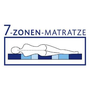 7-Zonen Komfort Matratze Memory Premium Kaltschaum - 90 x 200cm - H2