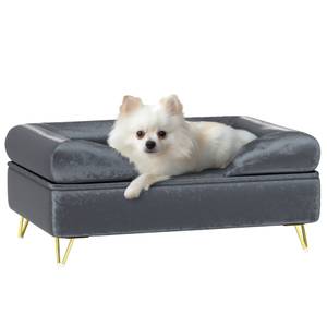 Hundesofa D04-280V00GY Grau - Textil - 54 x 34 x 76 cm