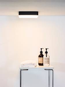 Badezimmer Wandleuchte  Deckenleuchte Noir - Métal - 22 x 5 x 22 cm