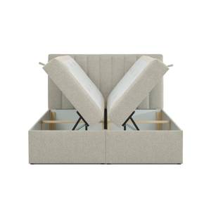 Boxspringbett Liberty Pocket Visco Beige - Breite: 200 cm