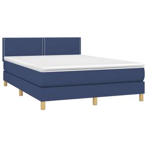 Boxspringbett 3017288-7 Blau - Tiefe: 193 cm