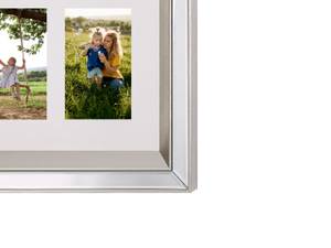 Fotorahmen MAKENI Beige - Silber - Glas - 50 x 32 x 5 cm