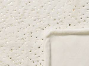 Kuscheldecke ALAZEYA Beige - Creme - Gold - 150 x 200 cm