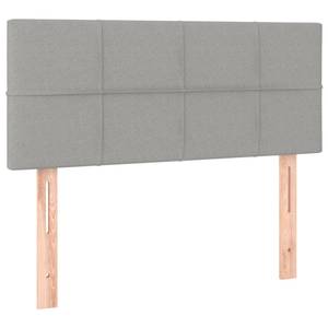 Boxspringbett 3017265-9 Hellgrau - 90 x 203 cm