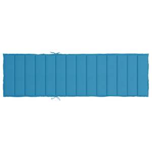 Sonnenliegen-Auflage 3005774-3 Blau - Breite: 70 cm