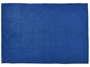 Housse de couverture lestée CALLISTO Bleu - Bleu marine - 120 x 180 cm