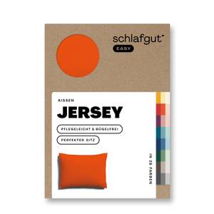 Kissenbezug Jersey Orange - 70 x 90 cm