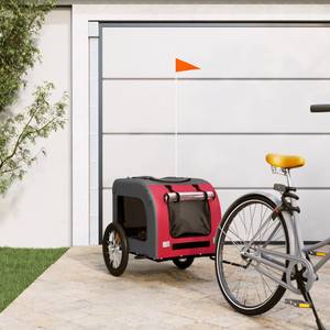 Remorque vélo pour chien 3028770-1 Rouge - 64 x 66 x 125 cm