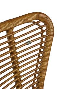 RATTAN Sessel Braun - Rattan - Massivholz - Holzart/Dekor - 68 x 95 x 64 cm