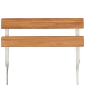 Bistrostuhl 3006379-1 (2er Set) Weiß - Massivholz - Holzart/Dekor - 39 x 79 x 45 cm